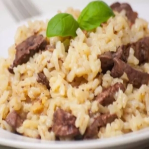  أرز بسمتي بالكبدة