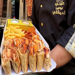  وجبة شاورما عربي دبل