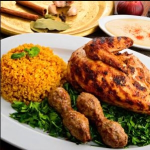  وجبة ربع فرخة وكفتة