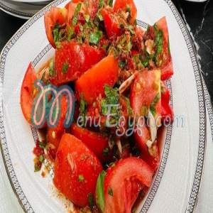  سلطة طماطم متبلة