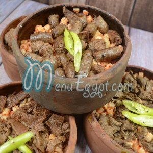  مكرونة بالسجق