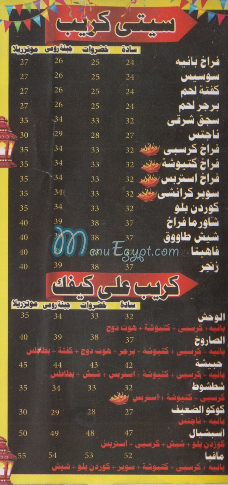 كريب سيتي  مصر الخط الساخن