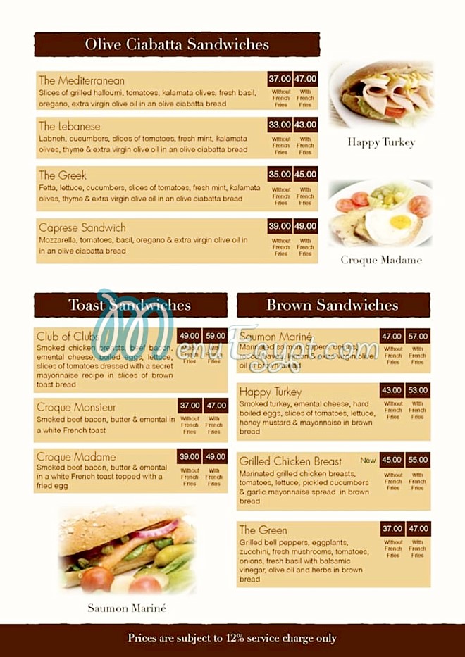 IL Mulino Bakery And Restaurant delivery menu