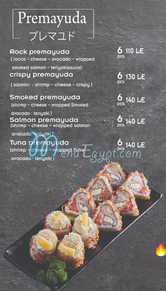 Mo Sushi menu Egypt 6