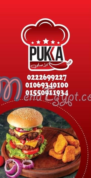 Pukka online menu