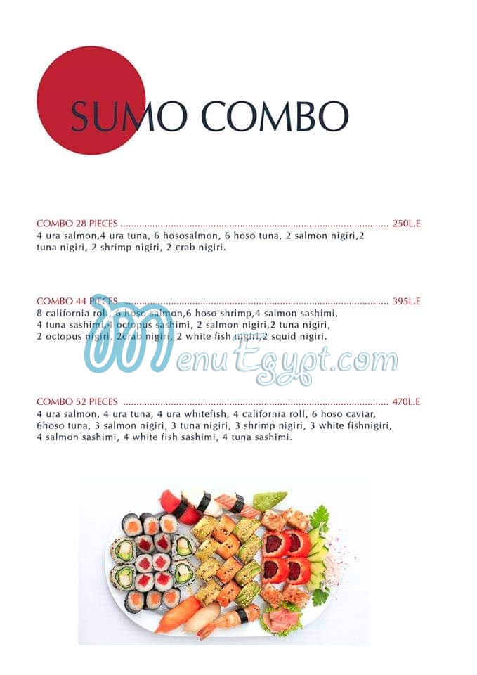 Sumo Sushi menu Egypt 8