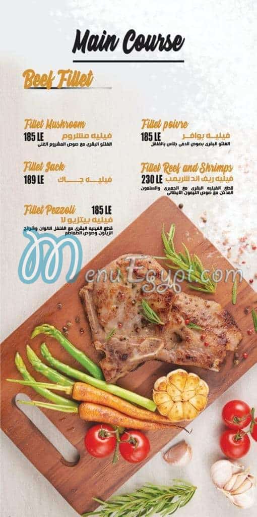 Tosca menu prices