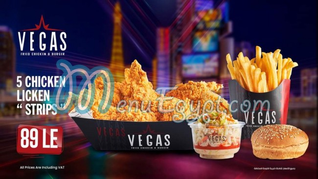 Vegas Fried Chicken menu prices