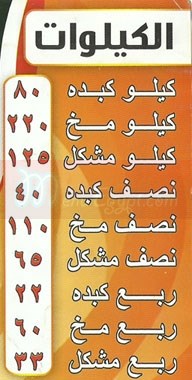 Abdo El Sharkawy menu