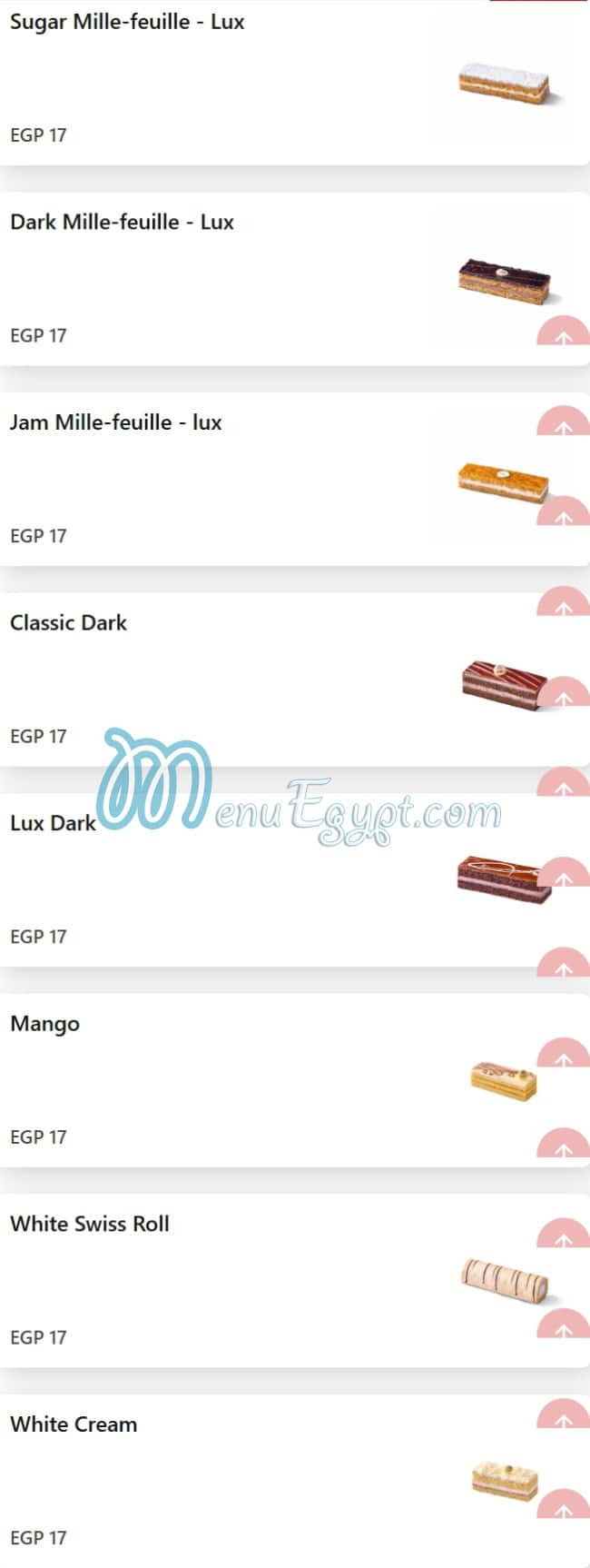 Abo Mehrem Patisserie online menu