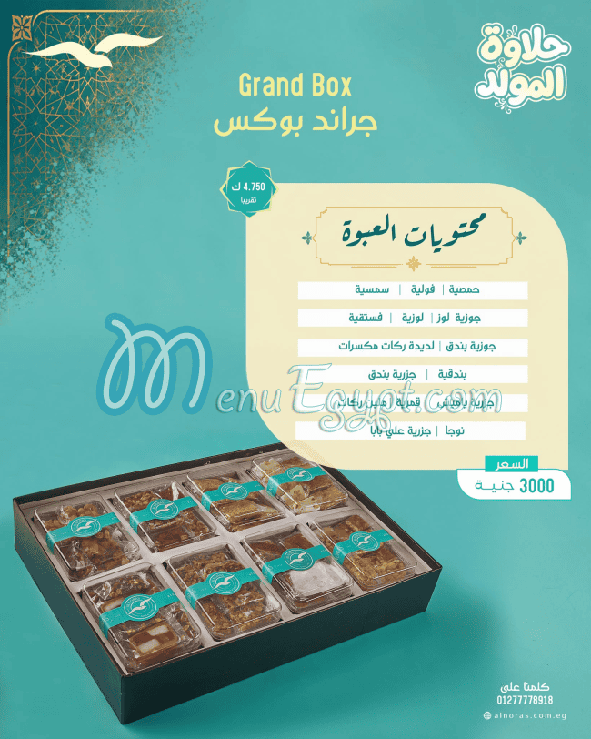 Alnoras menu Egypt 11