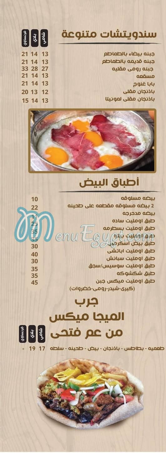 رقم عم فتحي مصر