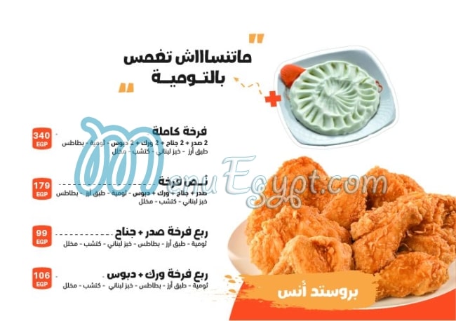 Anas el Demeshky menu Egypt 2
