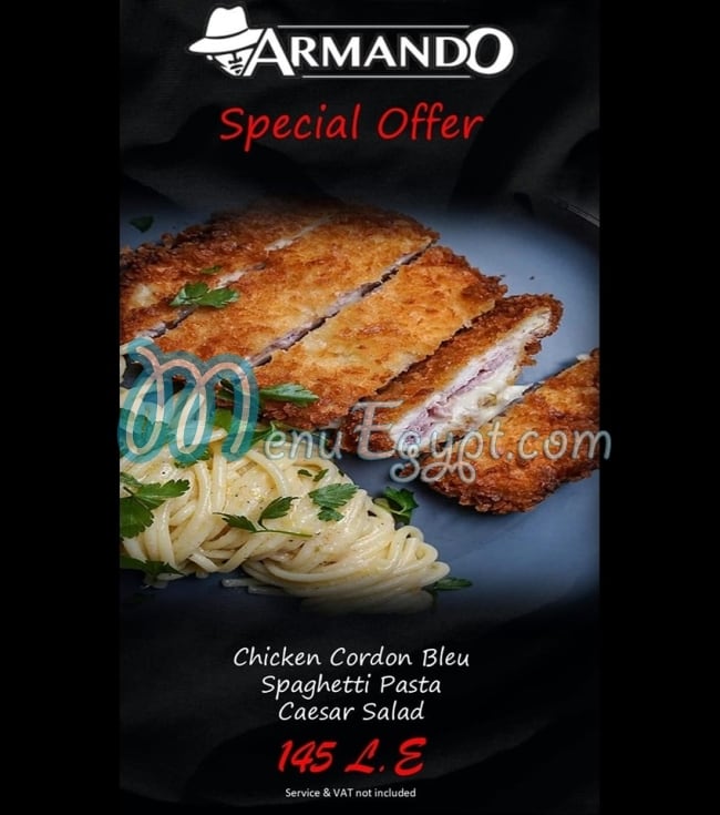 Armando Restaurants menu Egypt 1