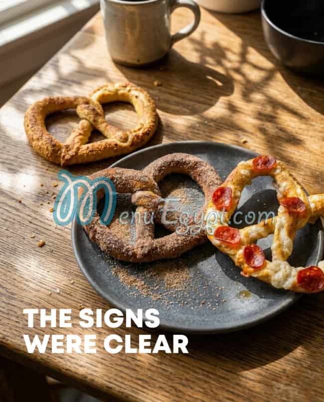 Auntie Annes menu Egypt 1