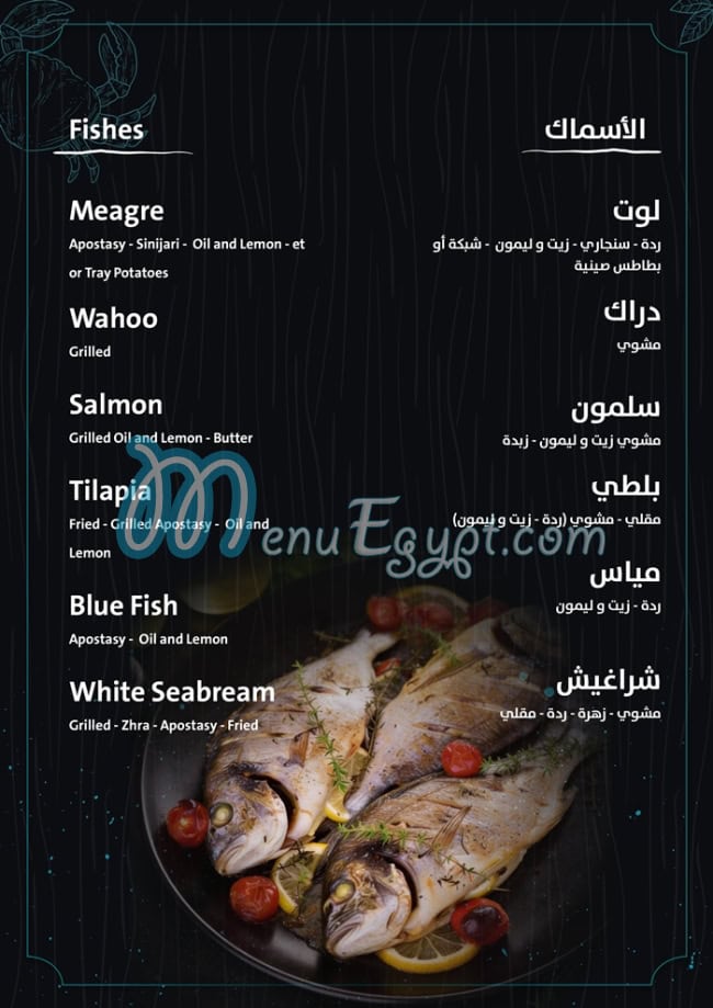 Bahr Seafood Restaurant egypt