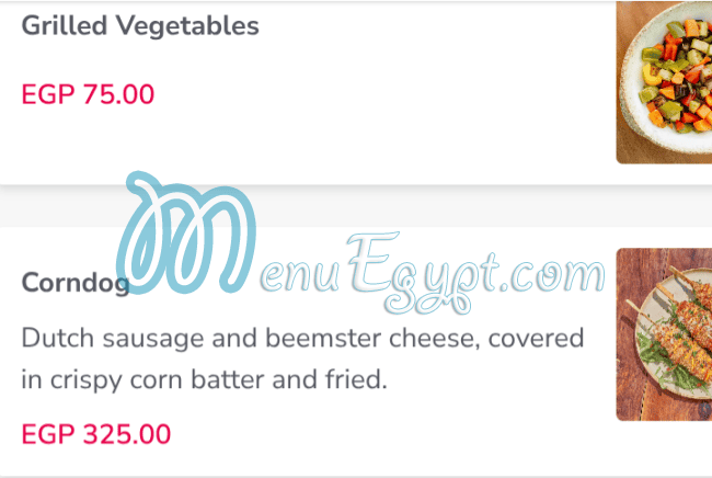 منيو بيك ماي داي مصر 2