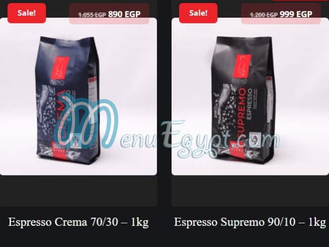 Blend delivery menu