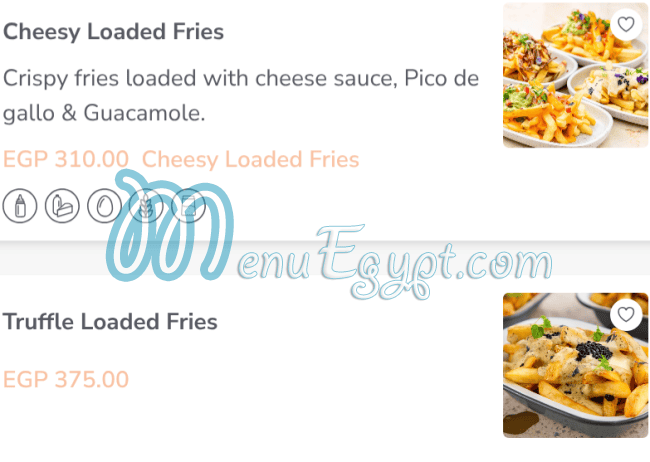 Brunch and Cake menu Egypt 5