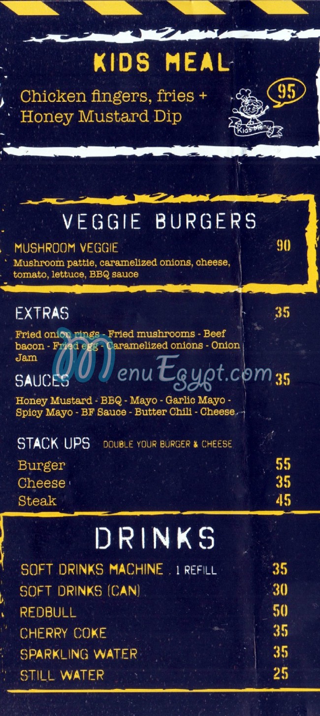 Burger Factory online menu