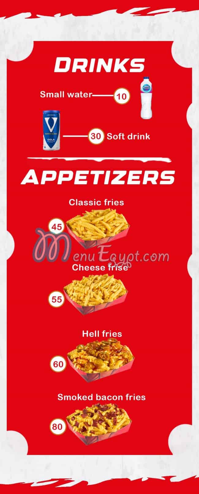 Buu Burger October delivery menu