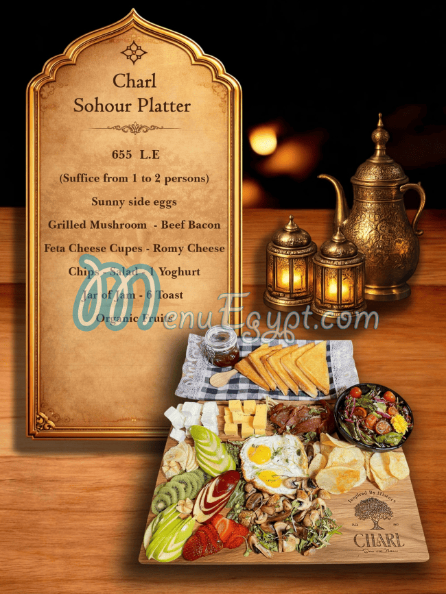 Charl Restaurant menu Egypt 10