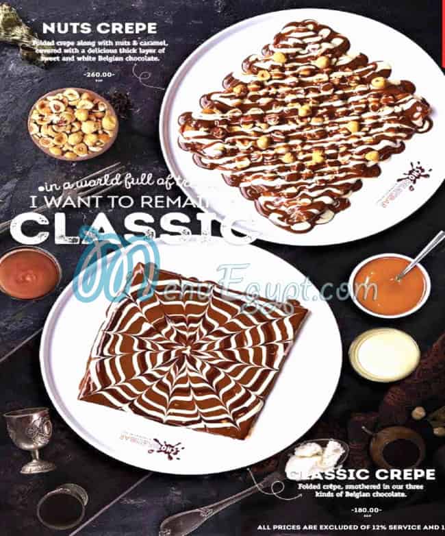 Chocolate Bar online menu