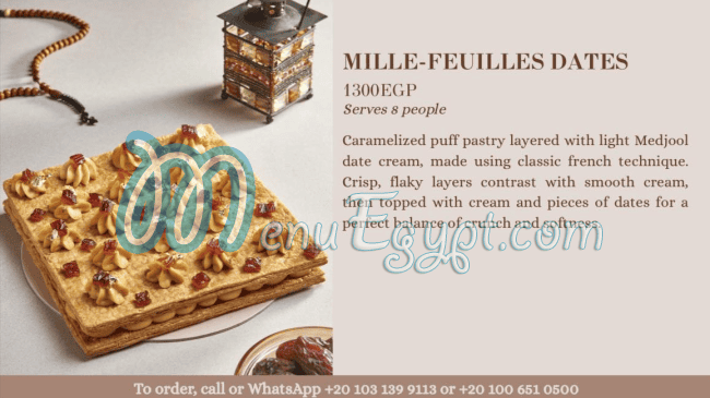 Chouchou menu Egypt 12
