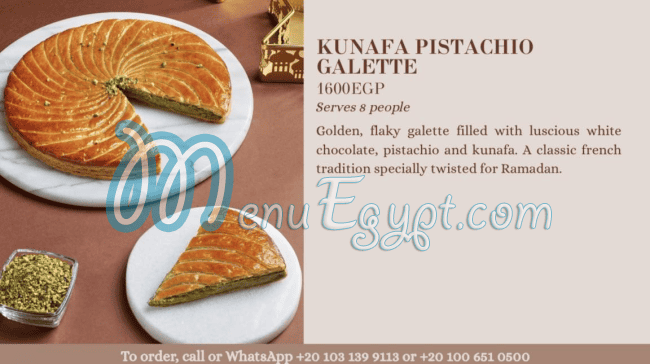 Chouchou menu Egypt 1