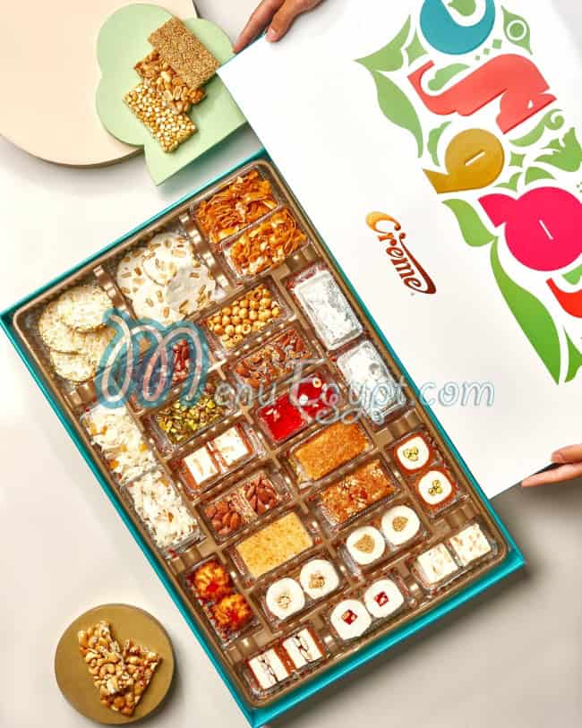 Creme menu Egypt 1