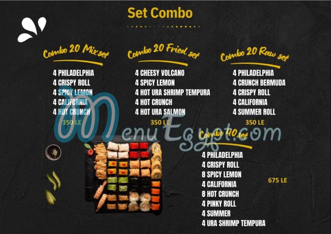 Crunch Sushi And Burger menu Egypt 7