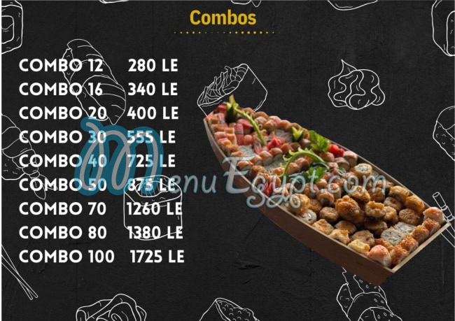 Crunch Sushi And Burger menu Egypt 8