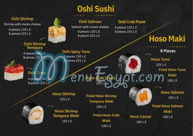Crunch Sushi And Burger online menu