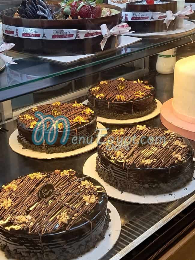 De Paris Patisserie menu Egypt 2