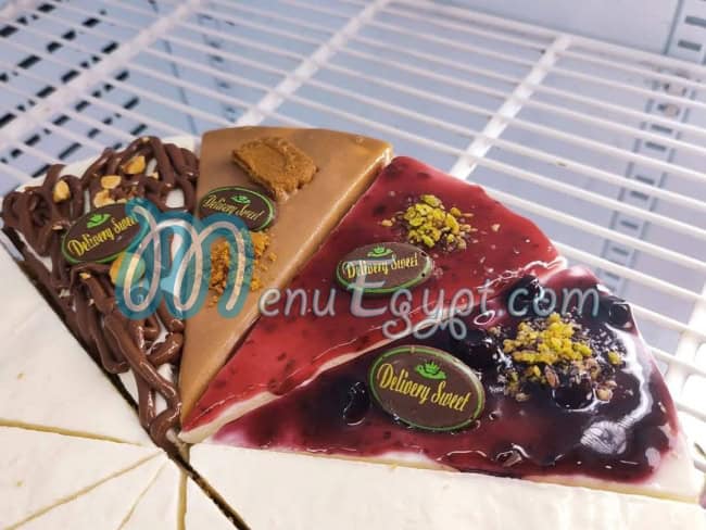 Delivery Sweet menu