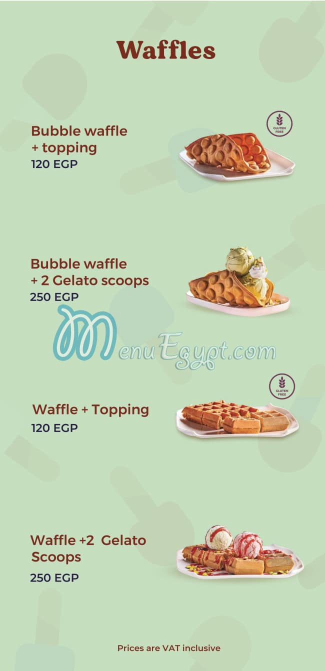 DOLATO gelateria online menu