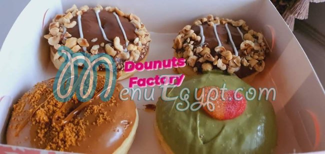 Dounuts Factory delivery menu