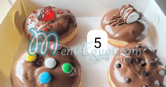 Dounuts Factory menu Egypt 1