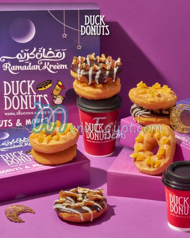 Duck Donuts menu