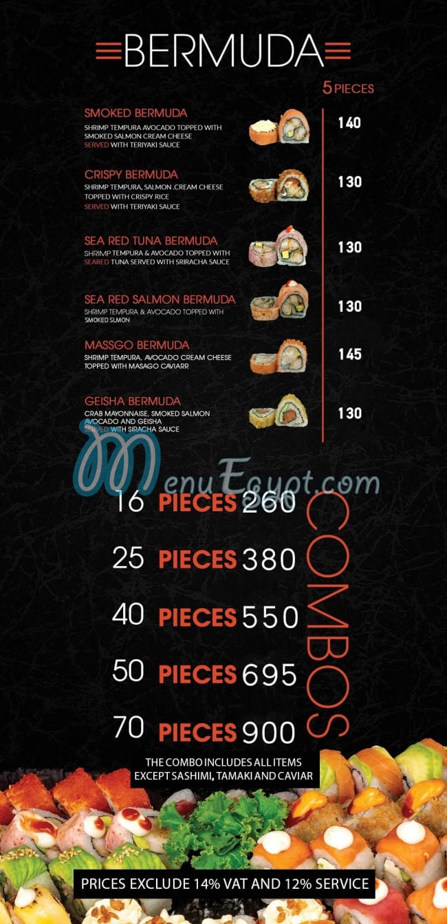 GAWA Sushi menu Egypt 8