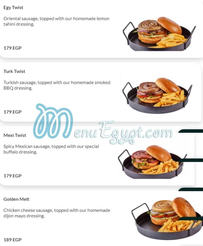 Hankology menu