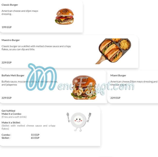 Hankology delivery menu