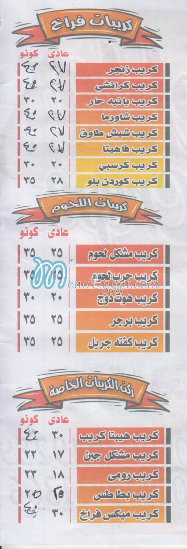 Hebta menu Egypt