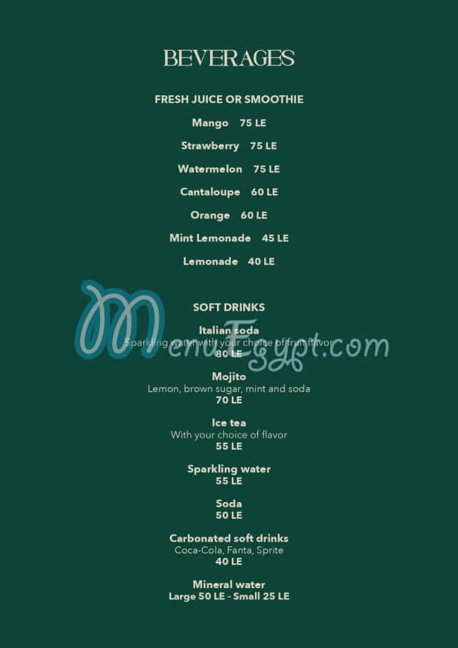 Il Mulino Bakery And Restaurant menu Egypt 10