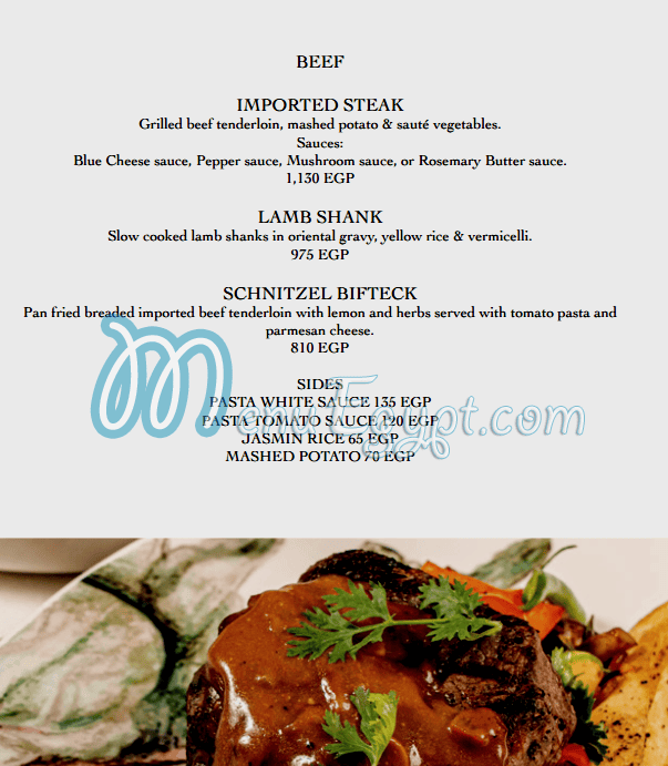 منيو جولياس كيتشن مصر 1