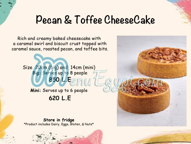 KBs Cake Studio menu Egypt 9