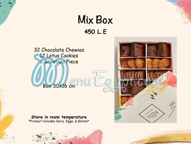 KBs Cake Studio menu Egypt 13