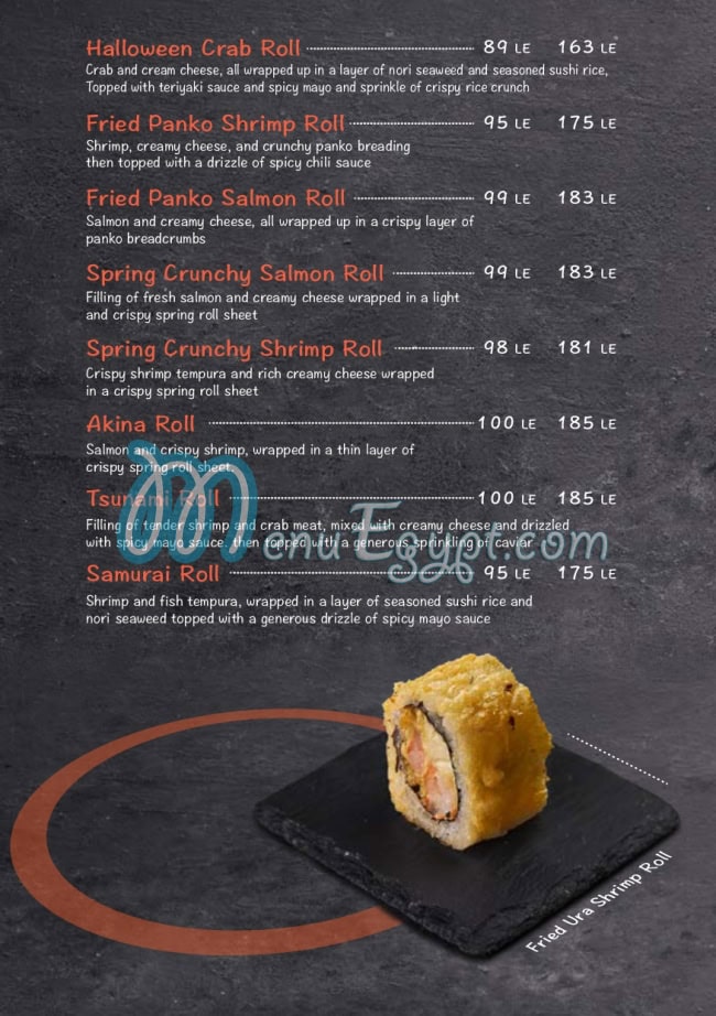 L Sushi menu Egypt 10