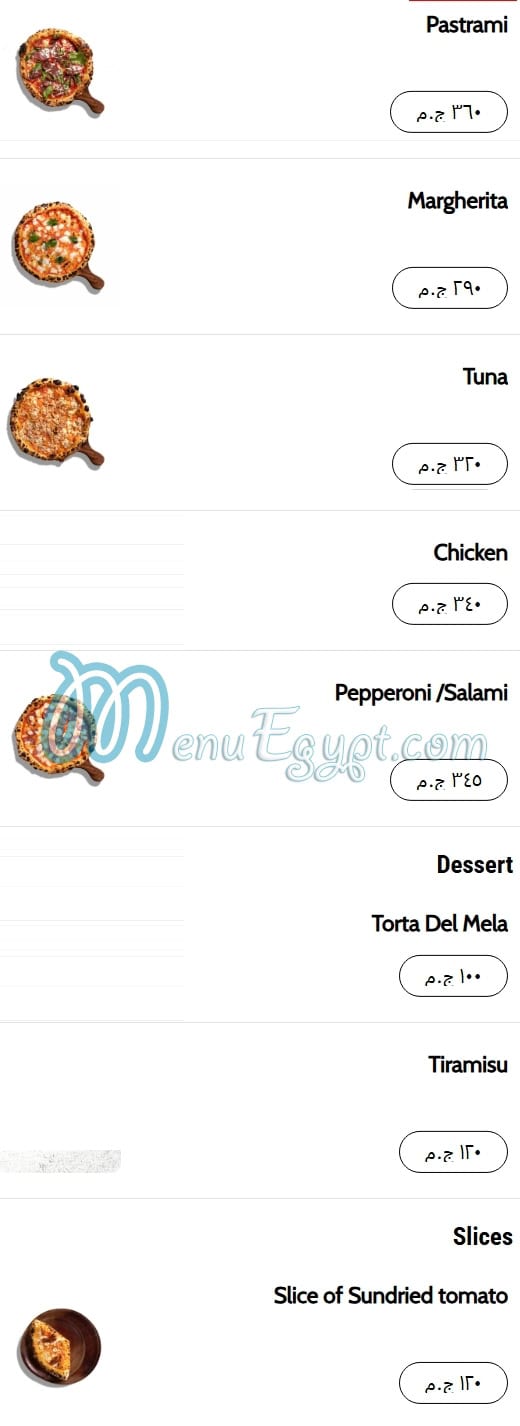 Lados Pizza menu Egypt