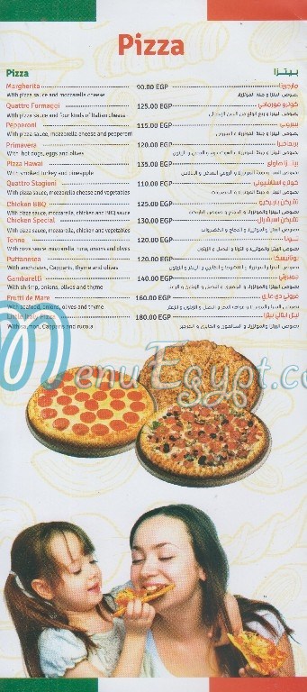 Little Italy delivery menu